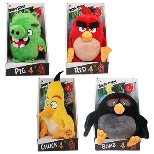 Angry Birds Movie 11-Inch Talking Plush Display Box